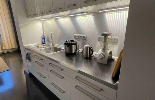 Langenhorn Apartment | DesignLoft for 8 I AppleTV l NTFLX I 65 "TV l 150sqm