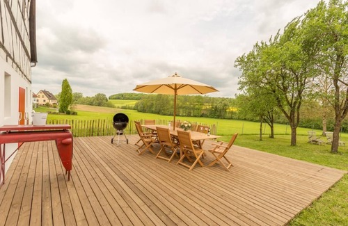 Blaufelden House | Detached vacation home with large garden, sauna and fireplace