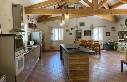 Vagnas House | Detached house with swimming pool and mature Ardèche garden