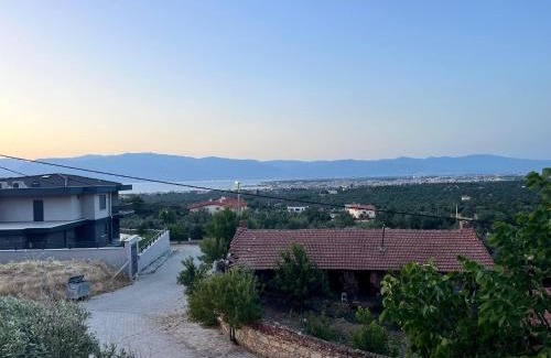 Burhaniye Villa | Detached Stone Villa with Pool Sleeps 9