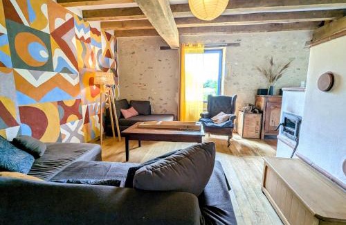 Thenay House | Deux maisons berrichonnes avec jardin privatif et cour partagée, idéale pour les groupes - FR-1-591-617