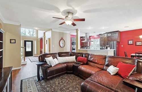Flower Mound House | DFW Getaway - 4 Bedrooms, Pool Oasis, Media Room