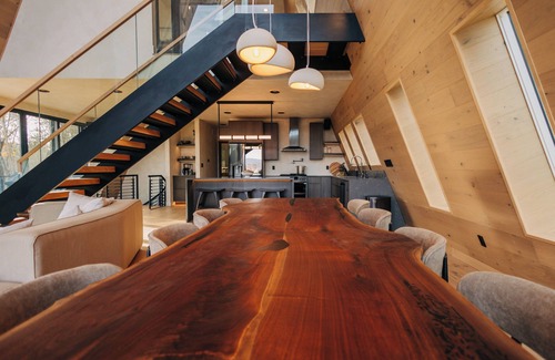 Ligonier House | Diamond View PA: A-Frame~Hot Tub~Sauna~Panoramic Mountain Views