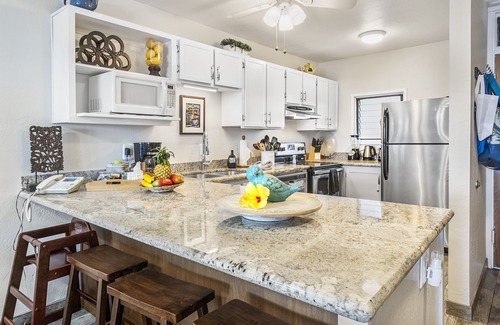 Kailua-Kona Condo | Direct Oceanfront Condo: New Remodel, AC, Tidepools, Sunsets, Turtles & Surfers