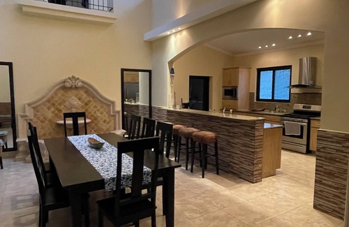 Playa Blanca House | Directly on beach in Buenaventura, huge home with private pool, perfect vacation