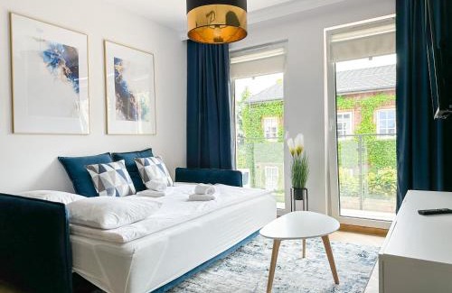 Nowy Dwor Mazowiecki Apartment | DMK Blue Apartment near Warsaw-Modlin Airport