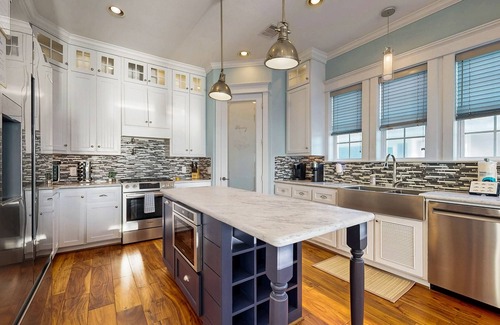 Galveston House | Dog-friendly bayfront home with elevator, pools, hot tubs & game room