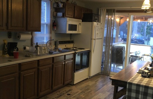 Harrison Cottage | Dog friendly cozy red cottage near lakes and trails