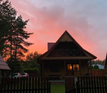 Walne House | Domek letniskowy w Puszczy Augustowskiej z sauną i balią