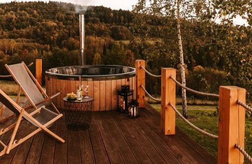 Rabka Ski Chalet | Domki Bliżej Natury z Jacuzzi
