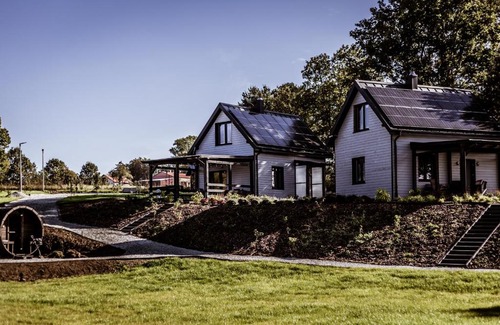Przywidz House | Domki na Kaszubach - Chabry i Rumianki - Roztoka, Przywidz - Basen Sauna Jacuzzi KASZUBY