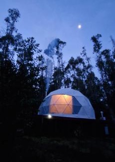 Araucania Region Other | Domo con opcion a tinaja en medio del bosque