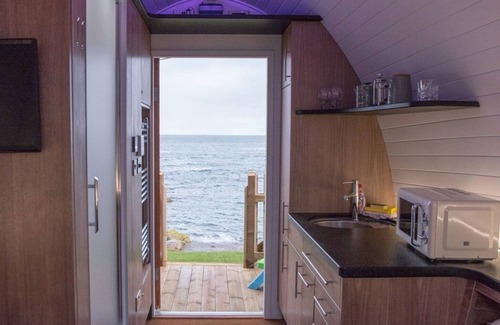 Sandhaven Cabin | Door to the Shore - Seafront Cottages