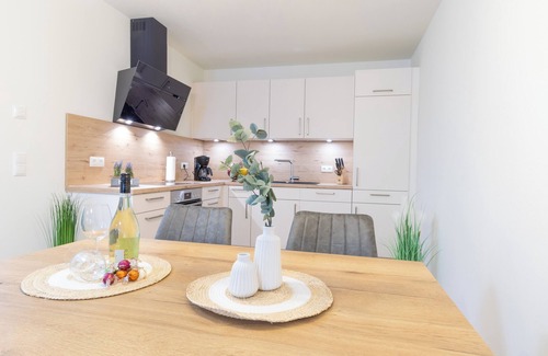 Dorumer Neufeld Apartment | Dorumer Sielhuss 11 mit Sauna und Balkon
