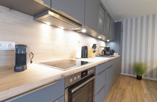 Dorumer Neufeld Apartment | Dorumer Sielhuus 19 mit Dachterrasse und Sauna