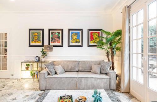 Meudon Apartment | Double Apartments 220 sqm Private Garden up to 20 guests, Villa des Ammonites 0&1