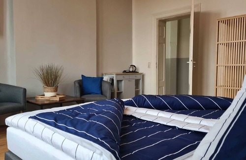 Anklam Apartment | Double room 10 - Altes Lazarett guest house