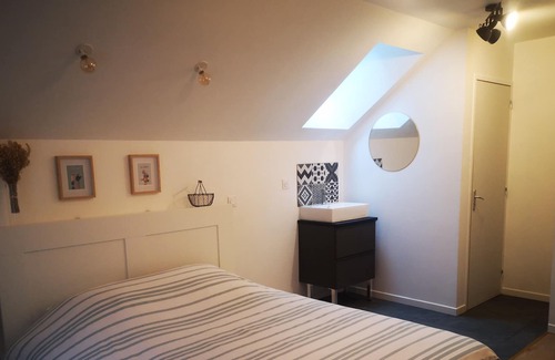 Loutehel Apartment | Double room La Borgnardais country of brocéliande near Guer