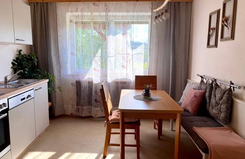 Aurach am Hongar Apartment | Double room no. 3 with shower WC - oasis of peace in nature close to Lake Attersee