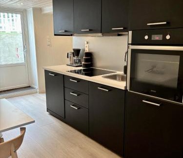Kristiansand Apartment | Down town apartment with outside area in villa