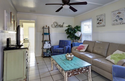 Folly Beach Apartment | DownStairs with Great back yard for kiddos
