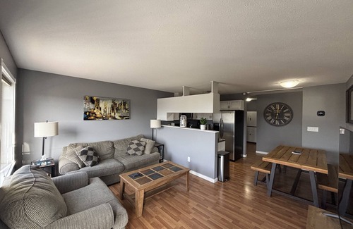 Fort McMurray Condo | Downtown 2b/2b Condo w/Balcony/Bbq/Laundry/View!