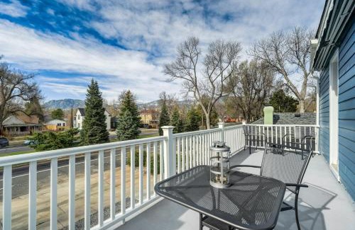 Central Colorado Springs House | Downtown Getaway - Balcony - King Beds