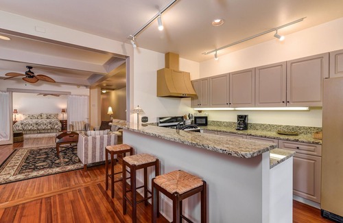 Hendersonville Apartment | Downtown Hendersonville Loft with private balcony overlooking Main Street.