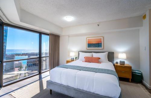 Downtown Honolulu Apartment | Downtown Honolulu Skyview - 1Bed&Den- Free Parking