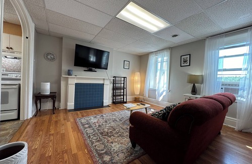 Troy Apartment | Downtown Troy Cozy, Quiet, Sunny- 1Bed - Laundry