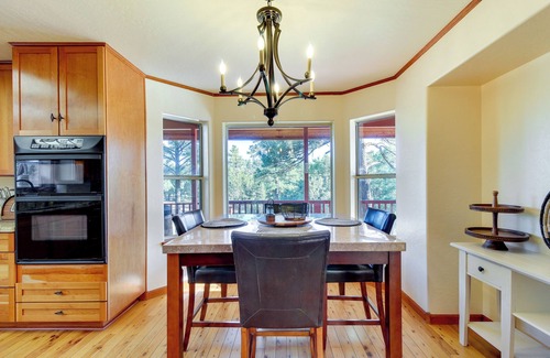 Show Low Cabin | Dreamy Deck: Show Low Cabin on Over 2 Acres!