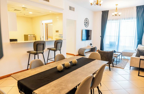 Al Sufouh 1 Apartment | Dubai Marina Diamond 4: Chic 2BHK Apt with amazing views