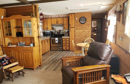 Babb House | Duck Lake private, fenced, waterfront home near Glacier National Park.