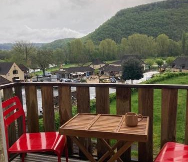 Castelnaud-la-Chapelle Apartment | Duplex-Au château ambulant-au bord de la Dordogne