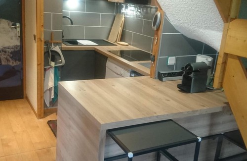Meribel-Mottaret Apartment | DUPLEX SKI IN/SKI OUT (2 to 5 persons) WITH PRIVATE UNDERGROUND CAR PARK