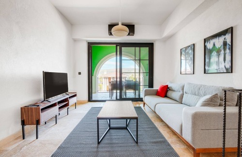 Alacati Apartment | Duplex Villa w Shared Pool, Balcony in Alacati