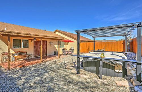 Coyote Corridor House | East Tucson House with Private Backyard and Fire Pit