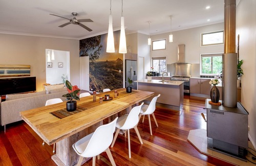 Doonan House | Eco House with private pond & forest. Noosa Hinterland Retreat