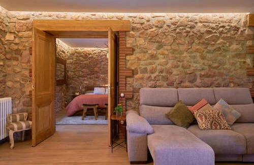 Arbucies Apartment | El Montseny - Habitación con Vistas Dentro de Masía Rural