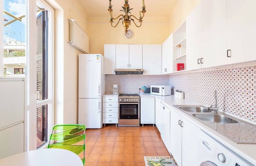 Quartiere Coppede Apartment | Elegant 2-Bed, Terraces Charming Coppedè District