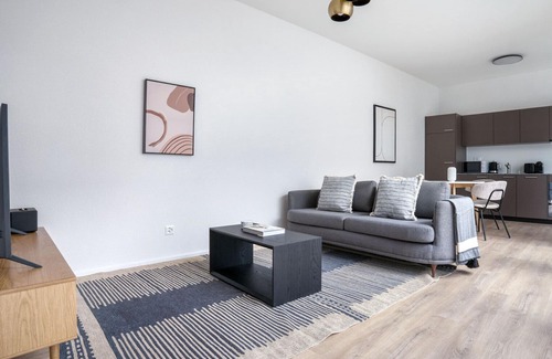 Basel Apartment | Elegant Bachletten 2 Room w/Storage, nr local market, by Blueground