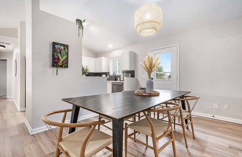 Millard House | Elegant Escape-Fenced Yard, BBQ & Cozy Fire Pit!