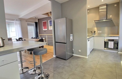 Colmar Centre Ville House | Elegant Home in Colmar: Terrace, Hot Tub, Parking, Steps from Historic Center