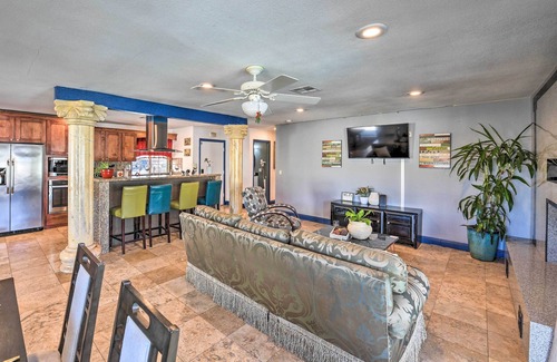 Glen Heather Estates House | Elegant Home w/Pool Table: 3 Mi to Vegas Strip!