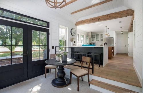 Sharon House | Elegant Modern Farmhouse with Pool and Gardens, steps from Nature Preserve