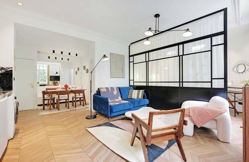 Notre-Dame-des-Champs Apartment | ELEGANT PARISIAN : 3-BED RETREAT IN THE HEART OF SAINT GERMAIN -RUECHERCHE MIDI
