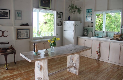 Falmouth Harbour House | Elegantly-Designed Artist's Home set in Tropical Gardens with Stunning Sea View