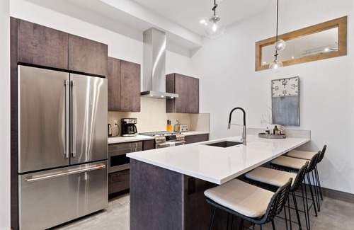 Whitefish Condo | Elite Luxury Whitefish Condo, Great Patio, 2 Bed/2 Bath, Indoor Parking and Private Ski Locker!