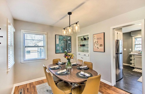 Emporia House | Emporia Family Home Near Downtown: Game Room!