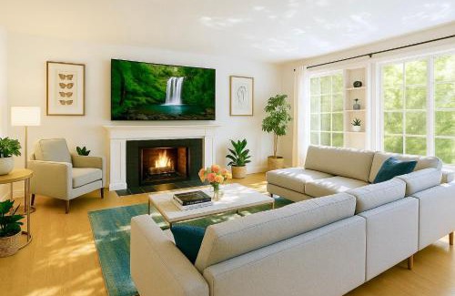 Hollywood Hills West House | Enchanting Gated Hollywood Hills Oasis with Tranquil Treet-Top Views, Outdoor Living Room and Patios, Magical Zen Garden, Plus Bonus Romantic Guest House and Free Garage in LA's Most Desirable Central Serene Area, Sleeps 8-10
